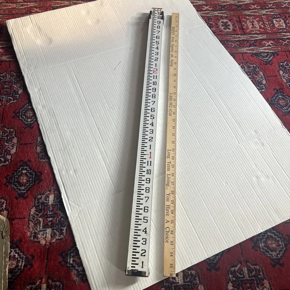CST/Berger 06-808-C, 8 ft Surveying Measuring Rod Made in India